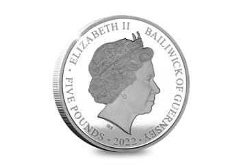 The Platinum Jubilee Proof Five Pounds Obverse