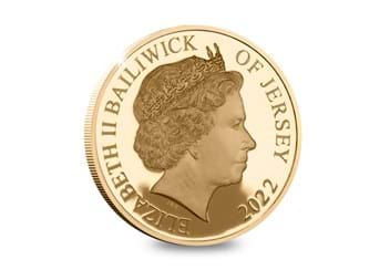 The Platinum Jubilee Gold Penny Obverse