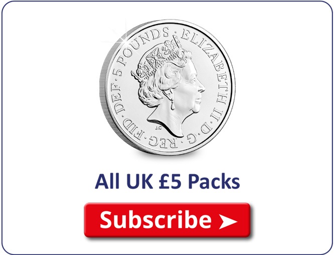 All UK £5 BU Packs