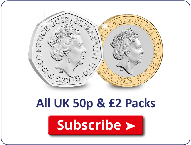 All UK 50p & £2 Packs
