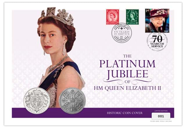 Platinum Jubilee Historic Coin Cover