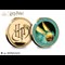 Harry Potter and the Chamber of Secrets medal obverse and reverse