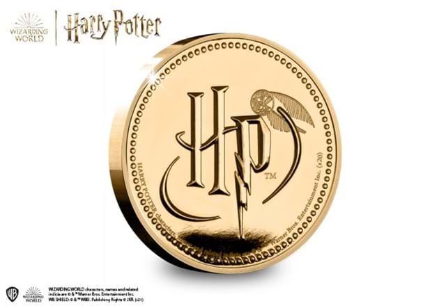 Harry Potter and the Chamber of Secrets medal obverse