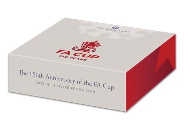 Silver FA Cup £2 Coin box
