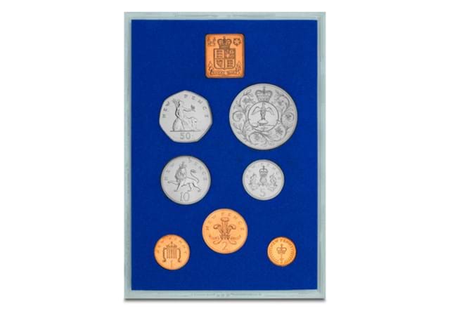 1977 Proof set Reverses