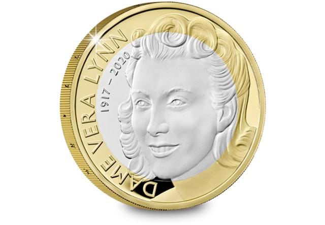 2022 Dame Vera Lynn Silver Proof £2 Coin Reverse