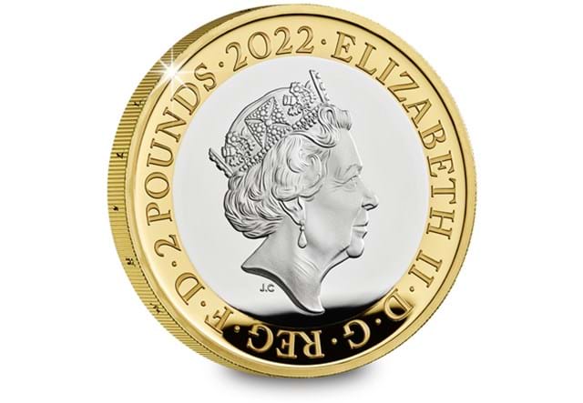 2022 Dame Vera Lynn Silver Proof £2 Coin Obverse