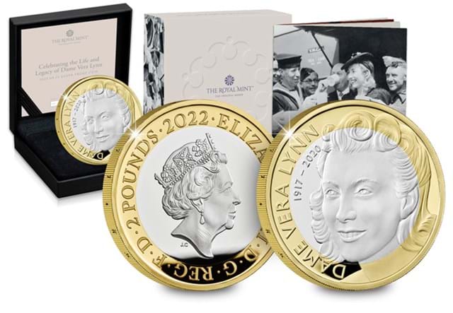 2022 Dame Vera Lynn Silver Proof £2 Coin