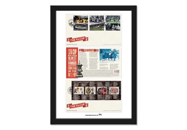 The FA Cup Stamps - Frame