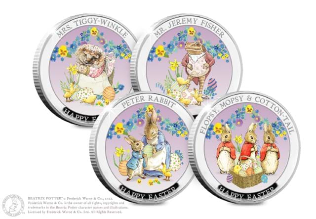 The Beatrix Potter Easter Set Reverses