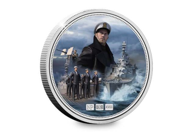 Numisproof WW2 Base Metal Medals Navy Reverse