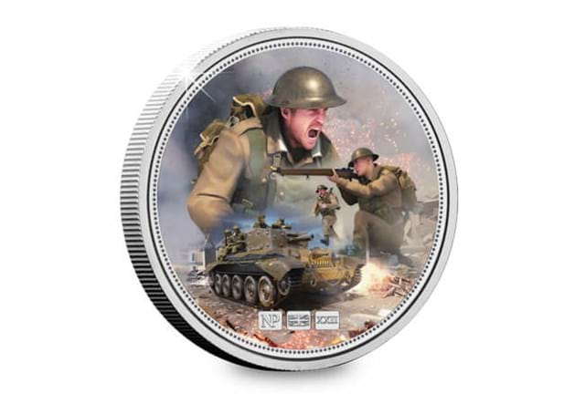 Numisproof WW2 Base Metal Medals Army Reverse