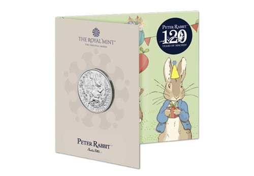 UK 2022 The Tale of Peter Rabbit™ £5 BU Pack front
