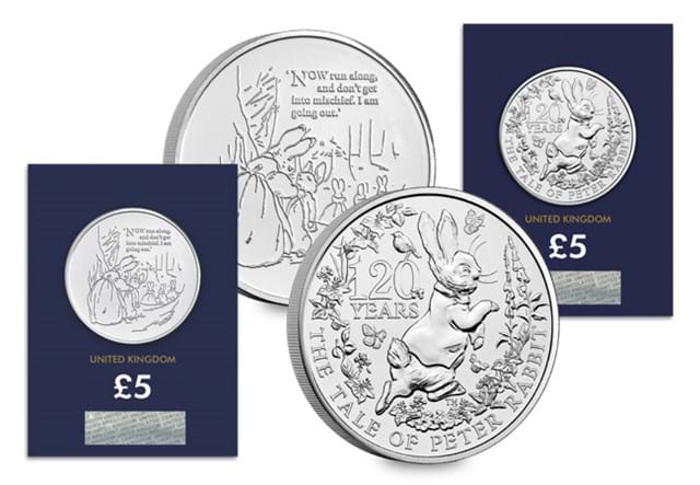 2021 & 2022 Peter Rabbit BU £5 Pair