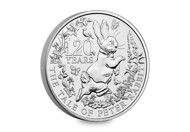 2022 UK Peter Rabbit CERTIFIED BU £5 Reverse