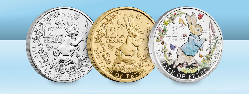 New UK 2022 Peter Rabbit™ Coin Range