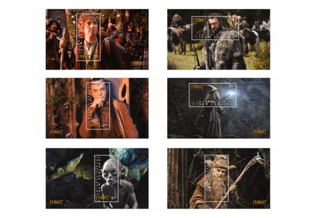 Official The Hobbit Stamps First Day Cover Stamps