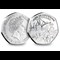 Around the World in 80 Days 50p Yokohama Obverse and Reverse