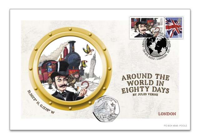 Around the World in 80 Days Cover Collection London Cover
