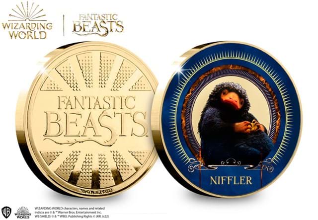 Fantastic Beasts Niffler Commemorative Obverse and Reverse