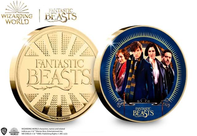 Fantastic Beasts Characters Commemorative Obverse and Reverse