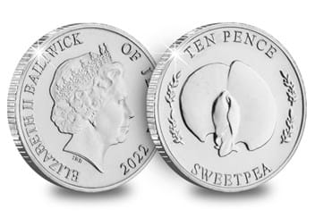 Sweetpea 10p Obverse and reverse