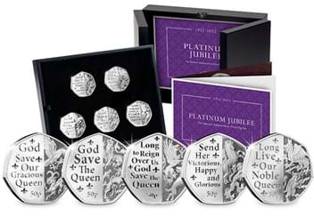 The National Anthem Silver Proof 50P Set
