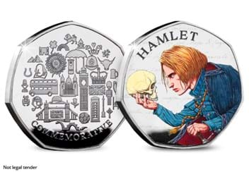 The Shakespeare Commemorative Hamlet Obverse and Reverse