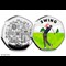 The Golf Collector Edition Set Swing Obverse and Reverse - Not legal tender