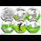 The Golf Collector Edition Set Obverse and Reverses - Not legal tender