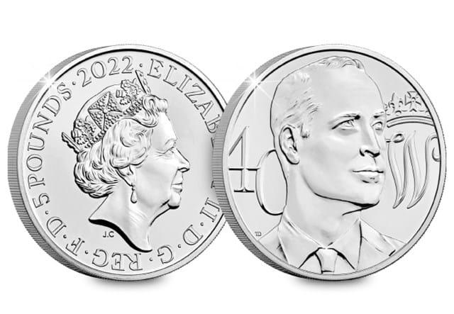 Duke of Cambridge BU £5 Obverse Reverse