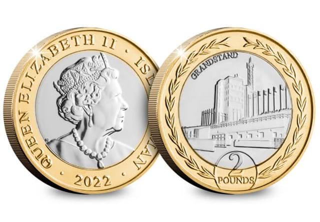 AT Isle Of Man TT Coin 2 OBV/REV