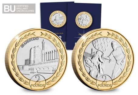 The TT Races £2 Pair includes both £2 coins issued to celebrate The TT Isle of Man races.