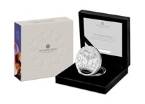 This is the first coin to feature The Queen's signature and is part of The Queen's Reign coin series. It's been struck from .925 Silver to a Proof finish.