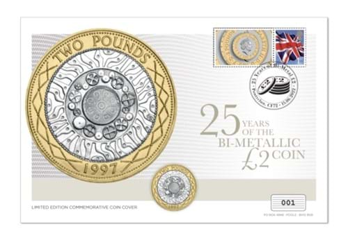 2022 25Th Anniversary Of Bi Metal £2 PNC