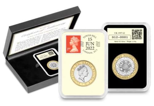 DN 2022 25 Years Of SILVER Bi Metallic £2 Datestamp Issue