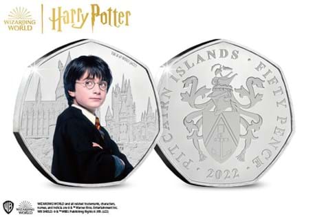 Own the FIRST EVER Harry Potter 50p in Brilliant Uncirculated quality today.