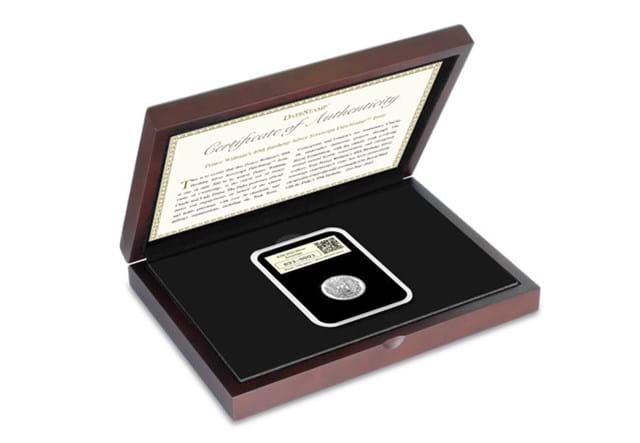 Silver Sovereign Datestamp in box