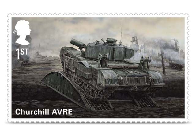 LIMITED TO 1,942: The Churchill Tank Commemorative Cover