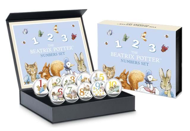 Beatrix Potter Numbers Set Box