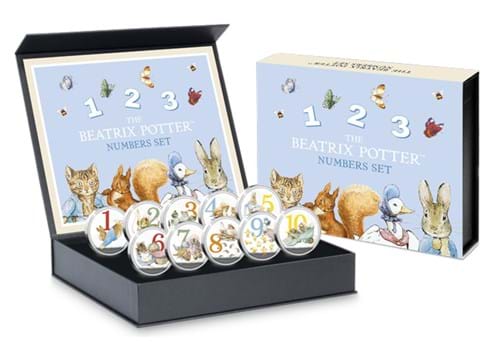 Beatrix Potter Numbers Set Box