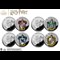 Harry Potter House Crest Medals Reverse Obverse And Reverse