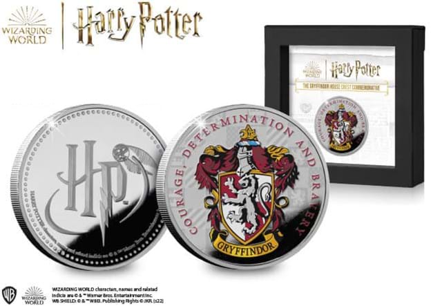 Harry Potter House Crests Medal Images Gryffindor And Frame