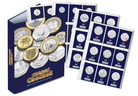 The 2021 Commemorative coin pack includes all the £5, £2 and 50p coins released in 2021. All coins are protectively encapsulated and certified as Brilliant Uncirculated. Change Checker album included.