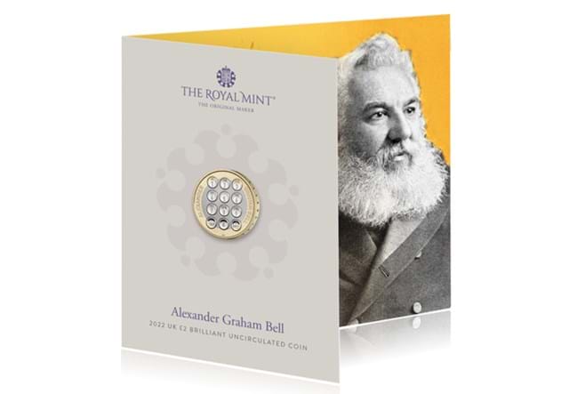 UK 2022 Alexander Graham Bell £2 BU Pack