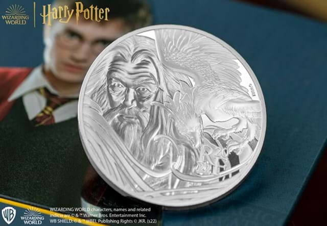 Harry Potter 1Oz Silver Medal Obverse Detail