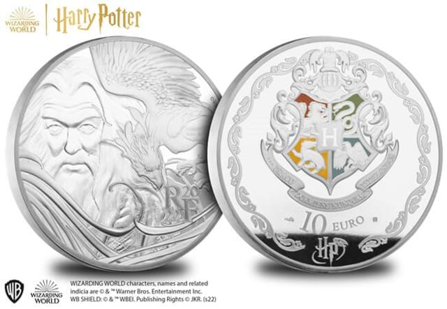 Harry Potter 1Oz Silver Medal Obverse Reverse