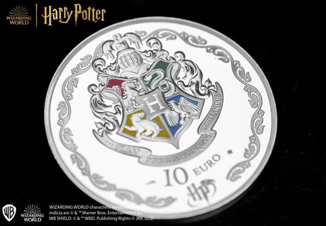 Harry Potter 1Oz Silver Medal Reverse Detail