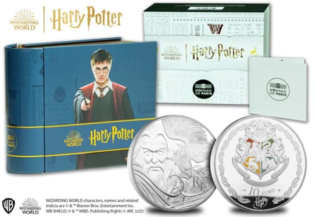 Harry Potter 1Oz Silver Medal With Packaging