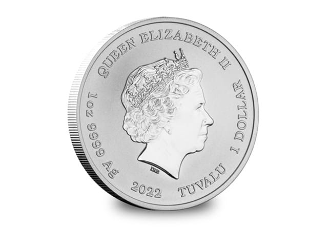 Homer And Bart Simpson Silver 1Oz Coins Obverse